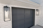 KICHLER 59113BKT Branner 24 Inch 1 Light Outdoor Wall Light With Clear Glass In Textured Black