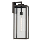 KICHLER 59113OZ Branner 24 Inch 1 Light Outdoor Wall Light With Clear Glass In Olde Bronze