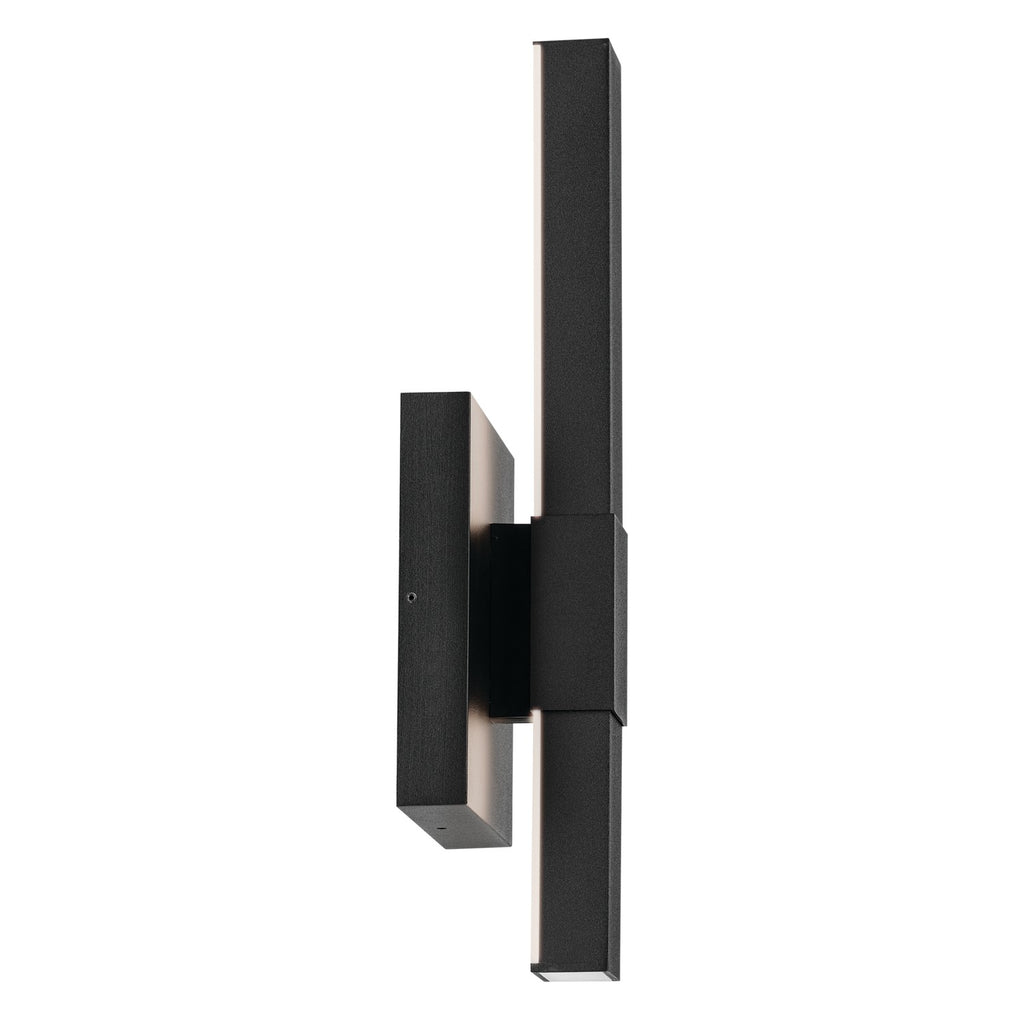 KICHLER 59143BKT Nocar 16 Inch Led Outdoor Wall Light In Textured Black