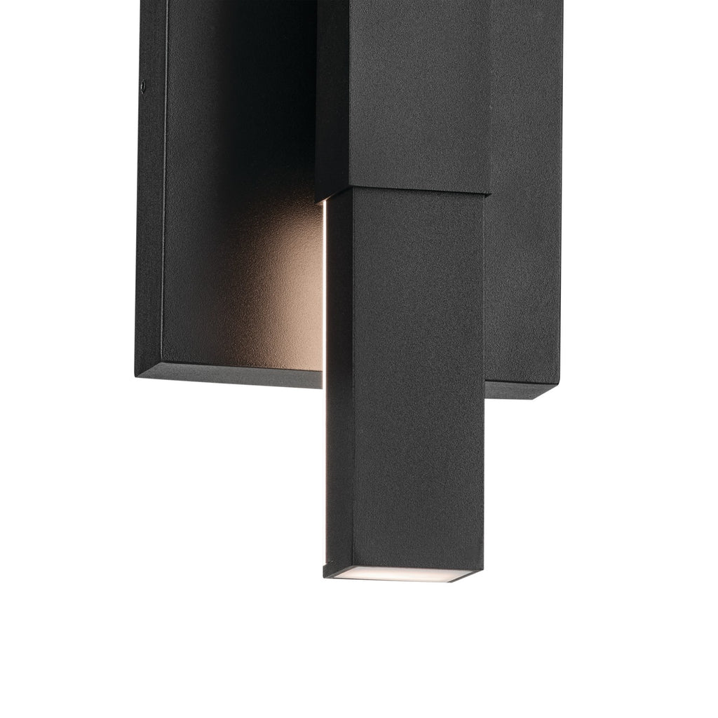 KICHLER 59143BKT Nocar 16 Inch Led Outdoor Wall Light In Textured Black