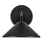 KICHLER 49059BK Ripley 8" 1-Light Outdoor Wall Light In Black