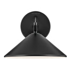 KICHLER 49061BK Ripley 12" 1-Light Outdoor Wall Light In Black