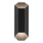 KICHLER 49608BKLED Estella 16.5" Led 2-Light Outdoor Wall Light In Black
