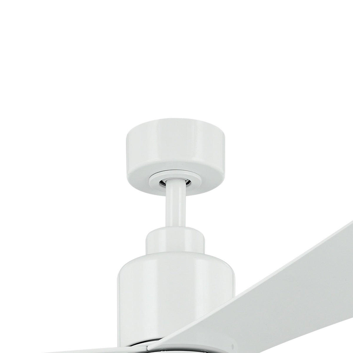 KICHLER 310452WH 52 Inch True Ceiling Fan In White With White Blades