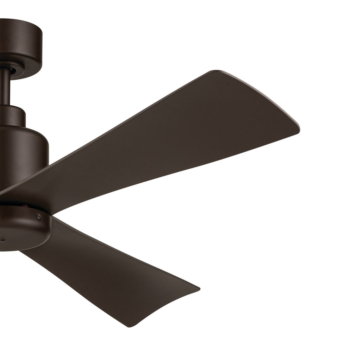 KICHLER 310452SNB 52 Inch True Ceiling Fan In Satin Natural Bronze With Satin Natural Bronze Blades