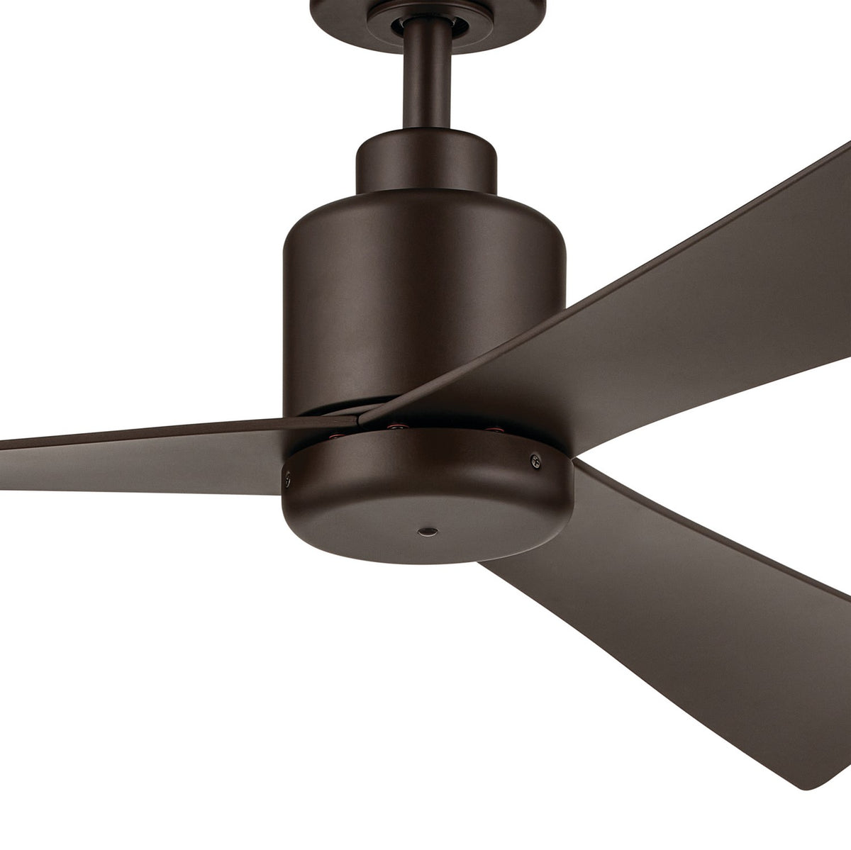KICHLER 310452SNB 52 Inch True Ceiling Fan In Satin Natural Bronze With Satin Natural Bronze Blades