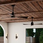 KICHLER 310452SNB 52 Inch True Ceiling Fan In Satin Natural Bronze With Satin Natural Bronze Blades