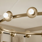 KICHLER 52644CPZ Palta 50 Inch 15 Light Chandelier In Champagne Bronze