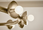 KICHLER 52644CPZ Palta 50 Inch 15 Light Chandelier In Champagne Bronze