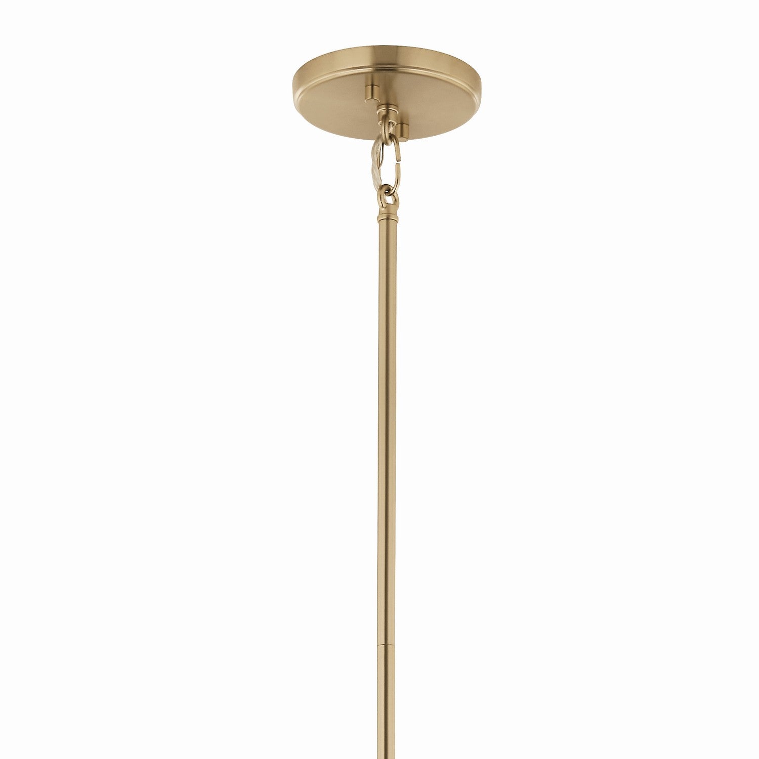 KICHLER 52626CPZ Eisley 21.25 Inch 4 Light Foyer Pendant In Champagne Bronze And Black