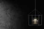 KICHLER 52628CPZ Eisley 40.25 Inch 8 Light Foyer Pendant In Champagne Bronze And Black