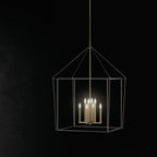 KICHLER 52628CPZ Eisley 40.25 Inch 8 Light Foyer Pendant In Champagne Bronze And Black