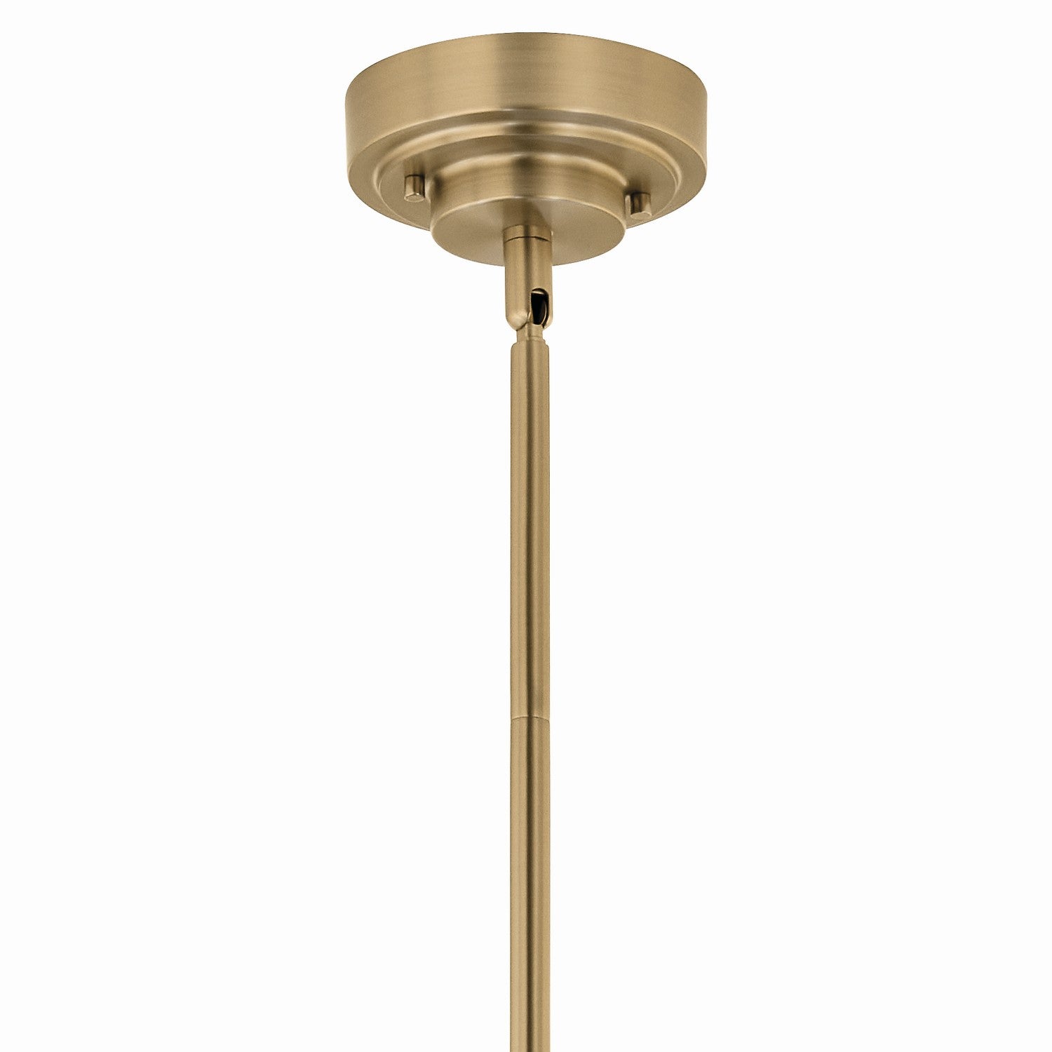 KICHLER 52667CPZ Sycara 36.25 Inch 6 Light Led Chandelier With Faceted Crystal In Champagne Bronze