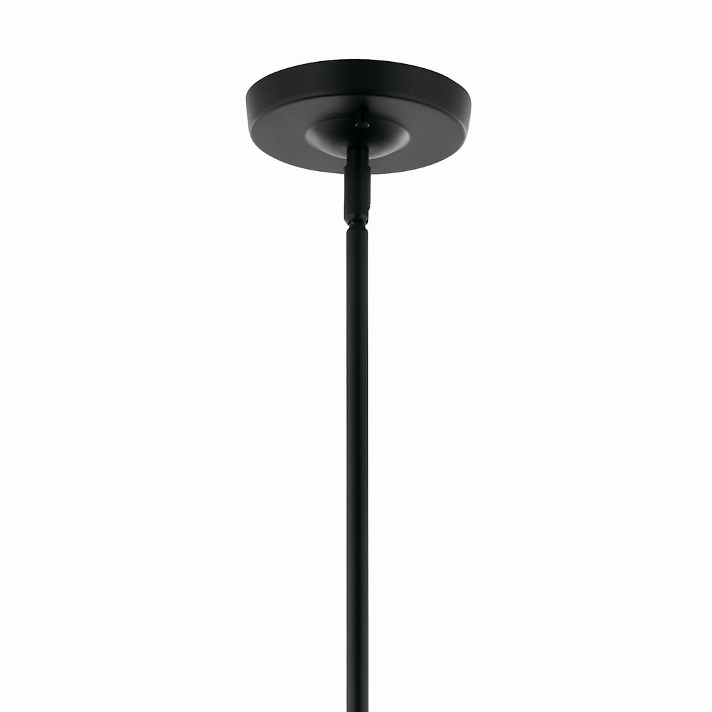 KICHLER 52673BK Livadia 36.25 Inch 6 Light Chandelier In Black