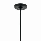 KICHLER 52673BK Livadia 36.25 Inch 6 Light Chandelier In Black