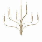 KICHLER 52673CPZ Livadia 36.25 Inch 6 Light Chandelier In Champagne Bronze