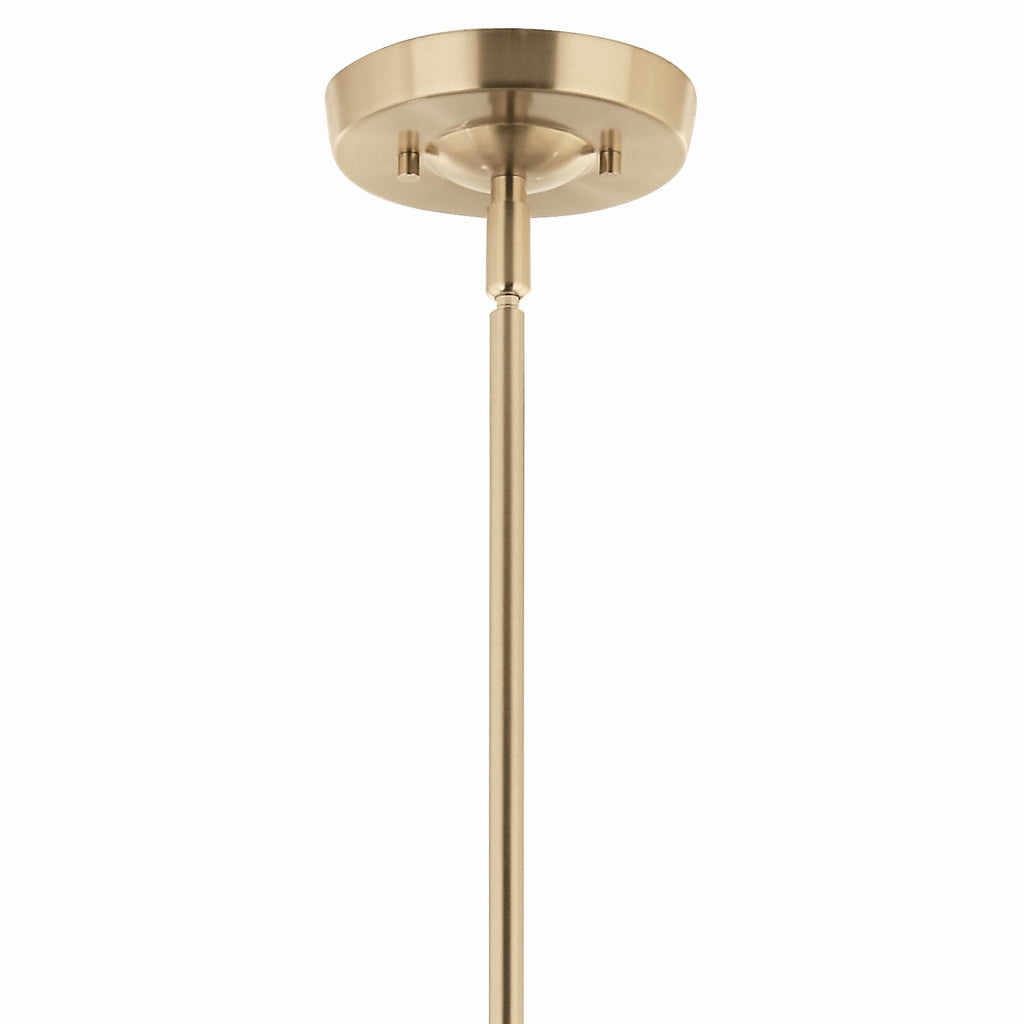 KICHLER 52673CPZ Livadia 36.25 Inch 6 Light Chandelier In Champagne Bronze