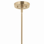 KICHLER 52673CPZ Livadia 36.25 Inch 6 Light Chandelier In Champagne Bronze