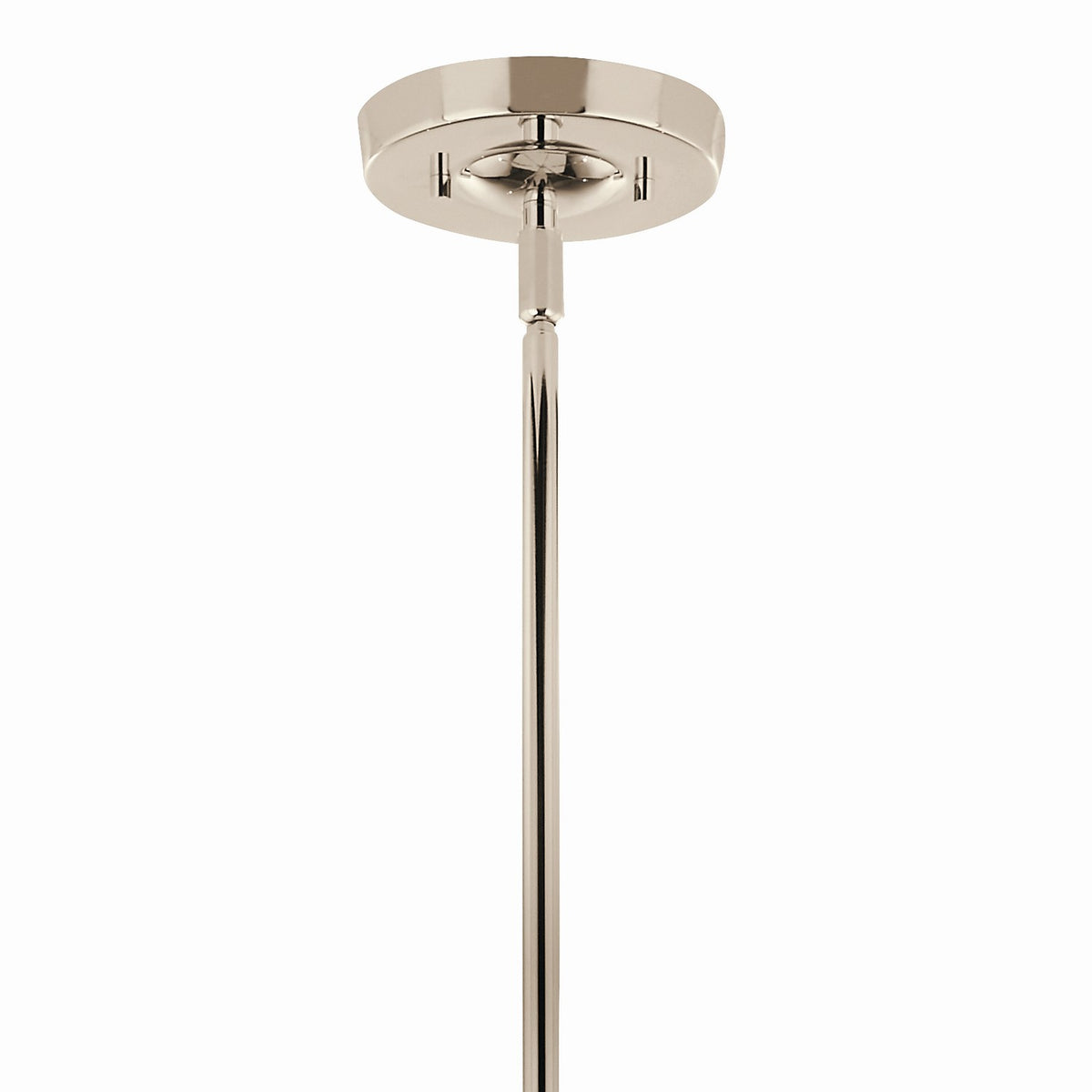 KICHLER 52673PN Livadia 36.25 Inch 6 Light Chandelier In Polished Nickel