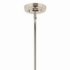 KICHLER 52674PN Livadia 47.25 Inch 6 Light Chandelier In Polished Nickel