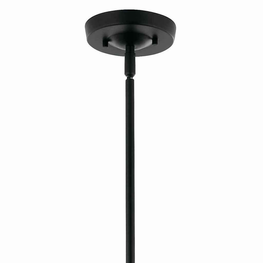 KICHLER 52675BK Livadia 47.75 Inch 8 Light Chandelier In Black