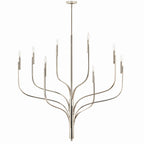 KICHLER 52675PN Livadia 47.75 Inch 8 Light Chandelier In Polished Nickel