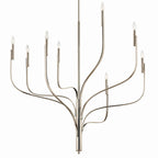 KICHLER 52675PN Livadia 47.75 Inch 8 Light Chandelier In Polished Nickel