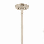 KICHLER 52675PN Livadia 47.75 Inch 8 Light Chandelier In Polished Nickel