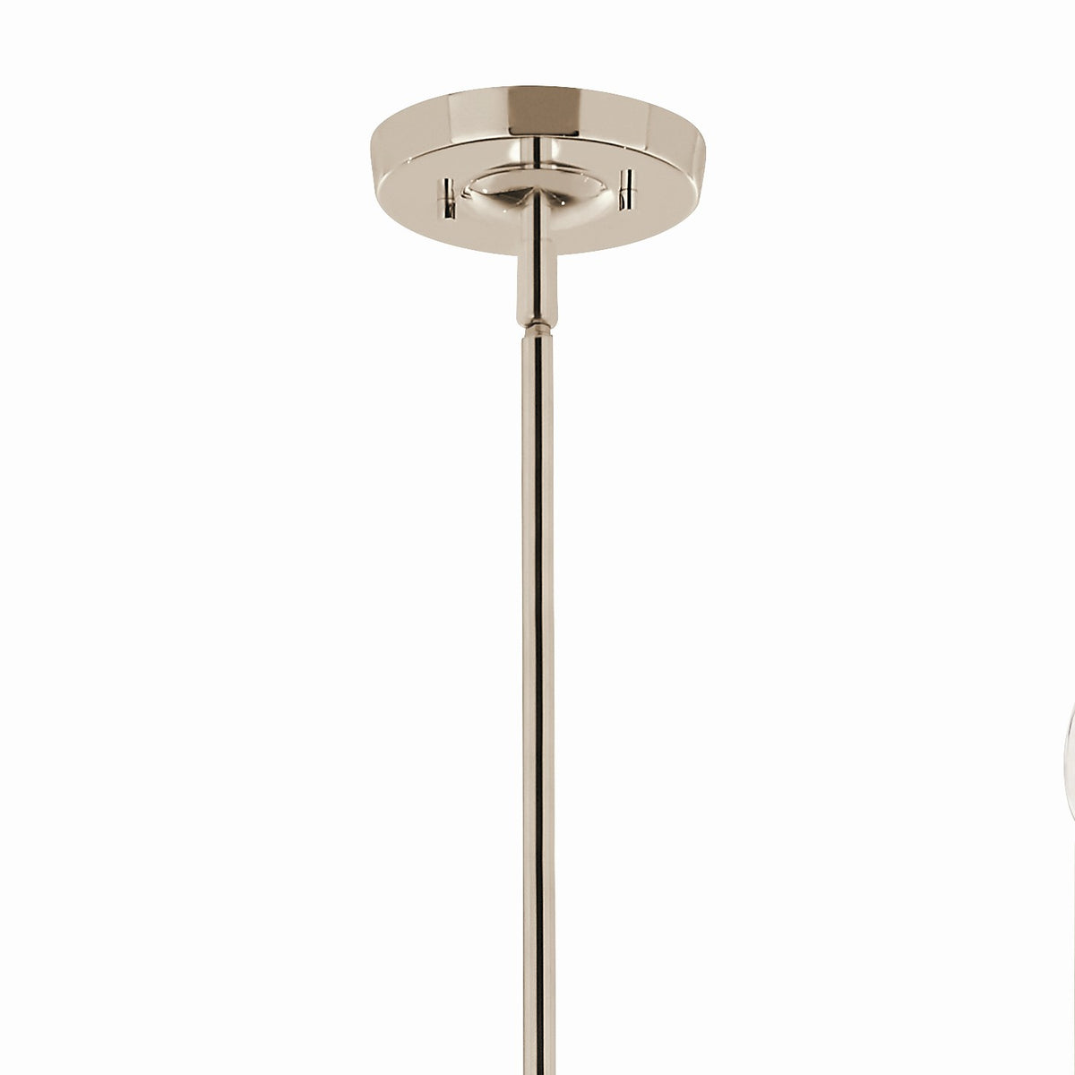 KICHLER 52675PN Livadia 47.75 Inch 8 Light Chandelier In Polished Nickel