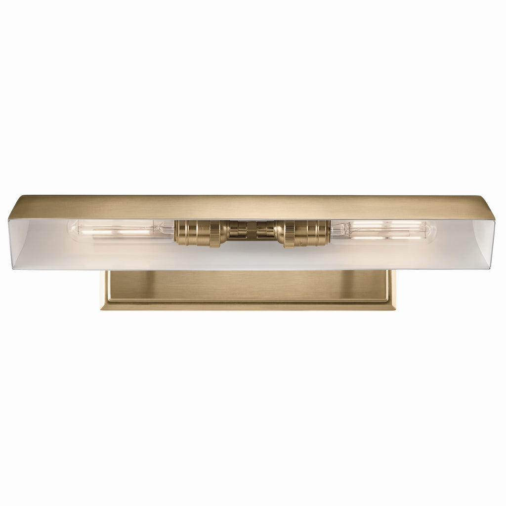 KICHLER 52685CPZ Carston 18 Inch 2 Light Led Picture Light In Champagne Bronze