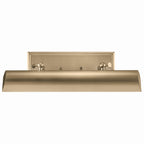 KICHLER 52685CPZ Carston 18 Inch 2 Light Led Picture Light In Champagne Bronze