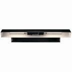 KICHLER 52686BK Carston 24 Inch 2 Light Led Picture Light In Black With White Interior