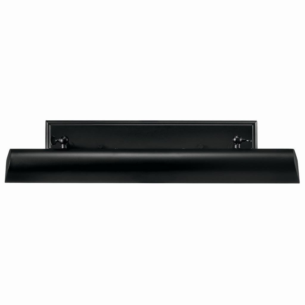 KICHLER 52686BK Carston 24 Inch 2 Light Led Picture Light In Black With White Interior