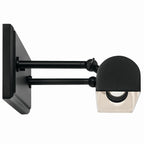 KICHLER 52686BK Carston 24 Inch 2 Light Led Picture Light In Black With White Interior
