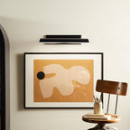 KICHLER 52686BK Carston 24 Inch 2 Light Led Picture Light In Black With White Interior