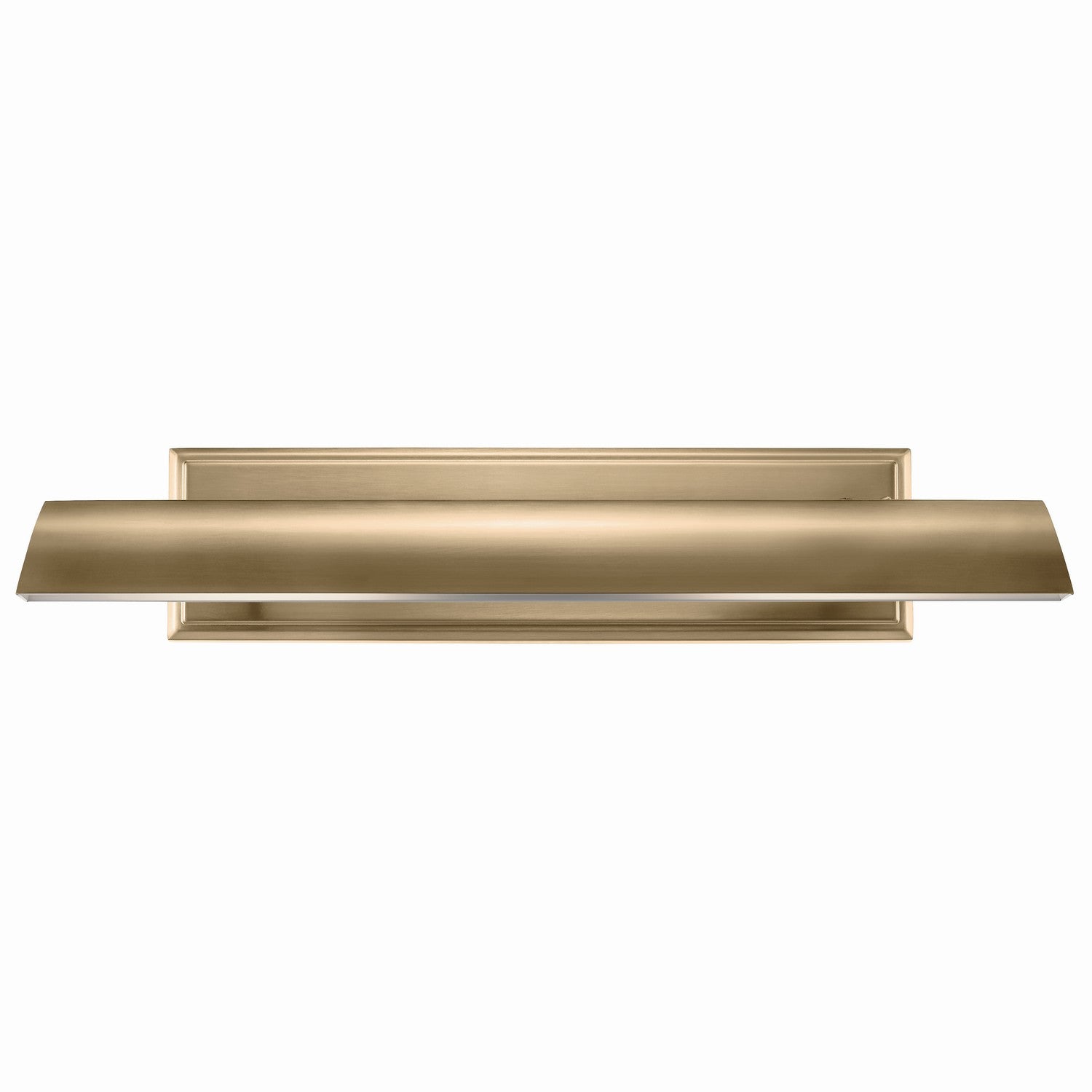 KICHLER 52686CPZ Carston 24 Inch 2 Light Led Picture Light In Champagne Bronze With White Interior