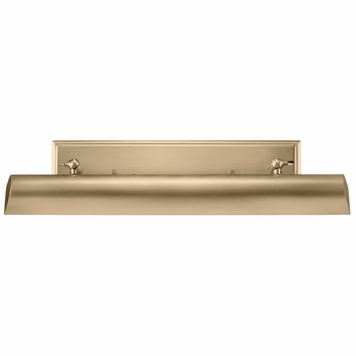 KICHLER 52686CPZ Carston 24 Inch 2 Light Led Picture Light In Champagne Bronze With White Interior