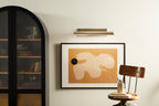 KICHLER 52686CPZ Carston 24 Inch 2 Light Led Picture Light In Champagne Bronze With White Interior