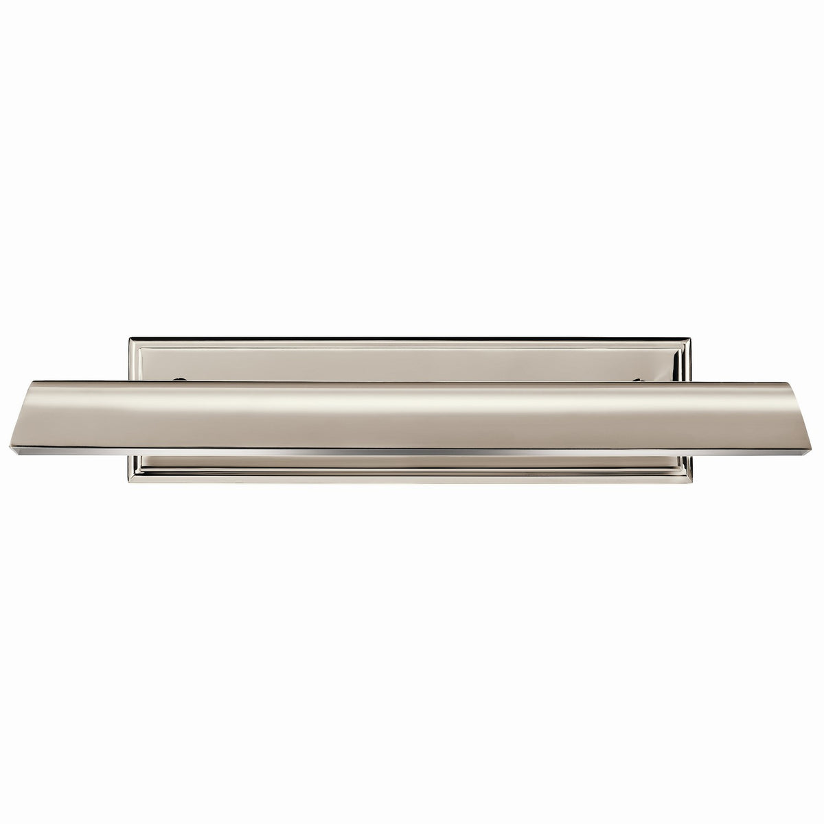 KICHLER 52686PN Carston 24 Inch 2 Light Led Picture Light In Polished Nickel With White Interior