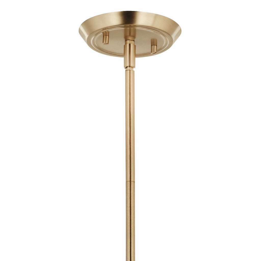 KICHLER 52689CPZ Alvaro 30 Inch 5 Light Chandelier In Champagne Bronze