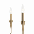 KICHLER 52689CPZ Alvaro 30 Inch 5 Light Chandelier In Champagne Bronze