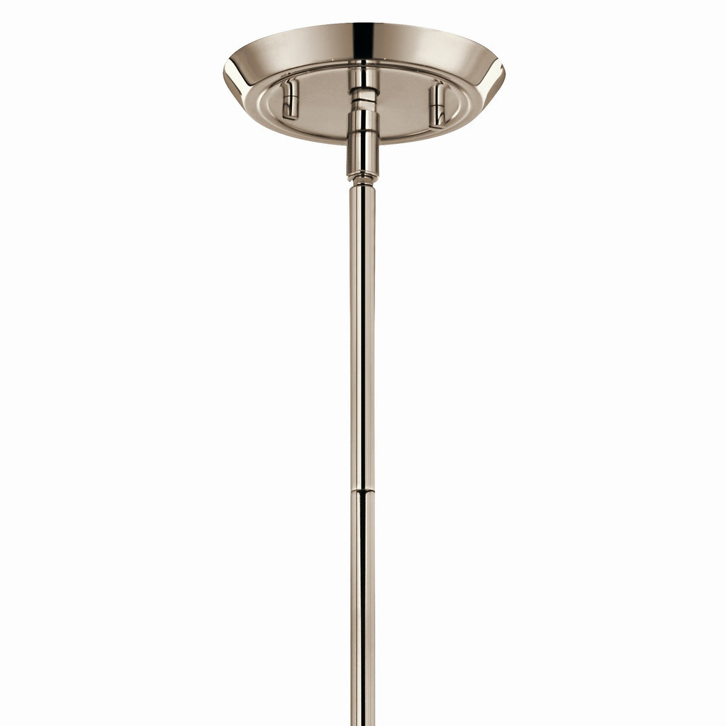 KICHLER 52689PN Alvaro 30 Inch 5 Light Chandelier In Polished Nickel