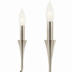 KICHLER 52689PN Alvaro 30 Inch 5 Light Chandelier In Polished Nickel