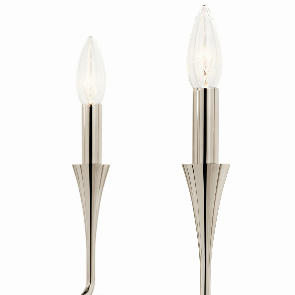 KICHLER 52689PN Alvaro 30 Inch 5 Light Chandelier In Polished Nickel