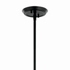 KICHLER 52690BK Alvaro 40 Inch 6 Light Chandelier In Black