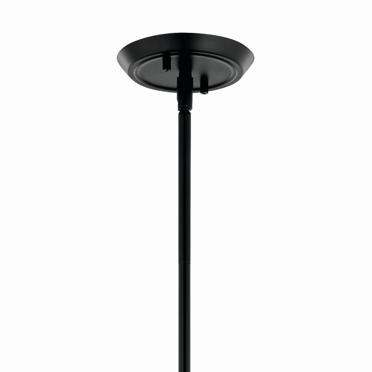 KICHLER 52690BK Alvaro 40 Inch 6 Light Chandelier In Black