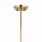 KICHLER 52690CPZ Alvaro 40 Inch 6 Light Chandelier In Champagne Bronze