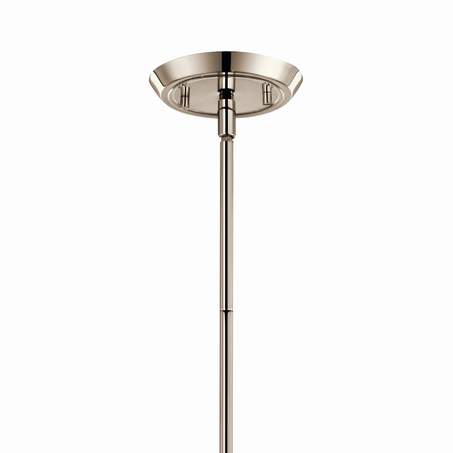 KICHLER 52690PN Alvaro 40 Inch 6 Light Chandelier In Polished Nickel