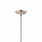 KICHLER 52691PN Alvaro 50 Inch 8 Light Chandelier In Polished Nickel
