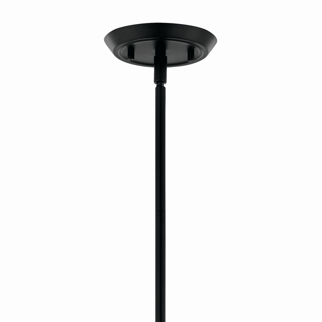 KICHLER 52692BK Alvaro 39.75 Inch 12 Light Multi-Tier Chandelier In Black